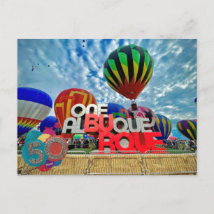 50 years fiesta postcard