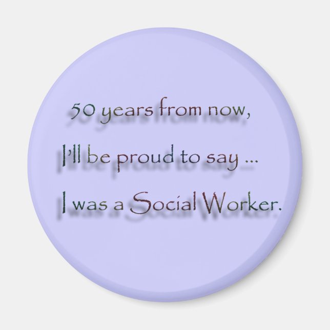 50 years from now ... magnet (Front)