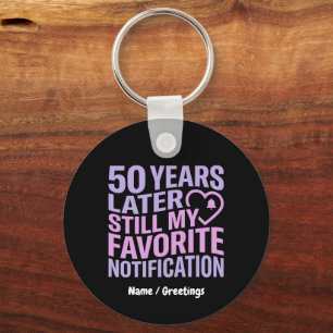 50 Years Later Still My Favourite Notification  Keychain