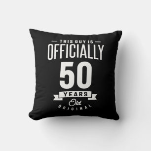 50 Years Old - 50th Birthday Funny Gift Throw Pillow