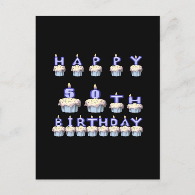 50 Years Old Postcard (Front)