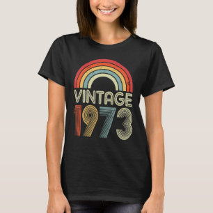 50 Years Old Vintage 1973  50th Birthday 8 T-Shirt