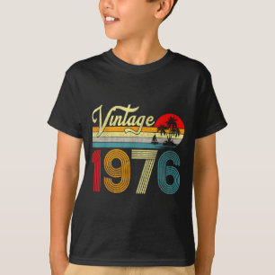 50 Years Old Vintage 1976 50th Birthday Men Women  T-Shirt