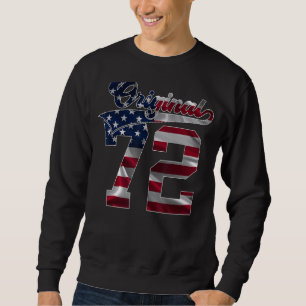 50 Years Original 1972 College Usa 50th Birthday Sweatshirt