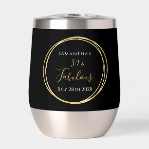 50e anniversaire Black Gold personnalisé