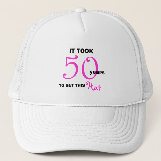 50e anniversaire Casquettes pour elle (Devant)