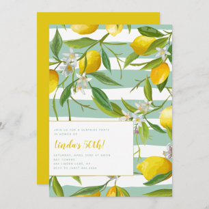 50e anniversaire de Limoncello Invitations