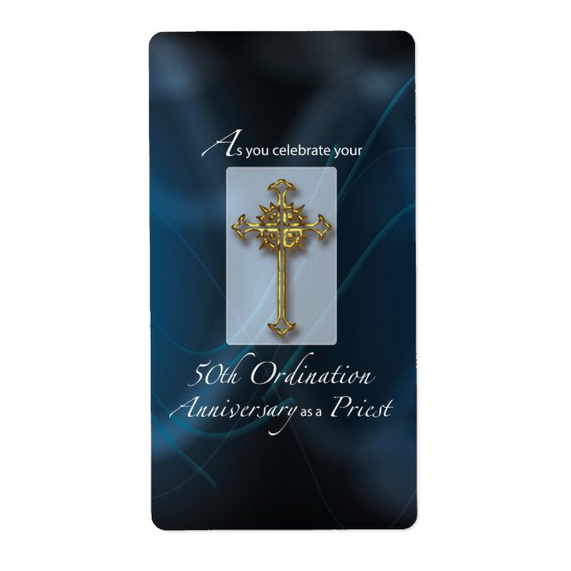 50e anniversaire de l'ordination du prêtre (Devant)