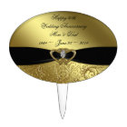 50e anniversaire de Mariage Cake Topper