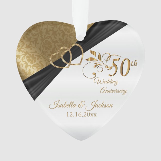 50e anniversaire de Mariage Conception de l'ésaké (devant)