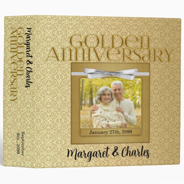 50e anniversaire d'or Classeur de scandale (Devant/Côté)