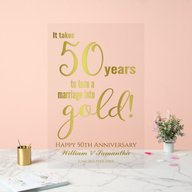 50e anniversaire du Mariage (Mariage)
