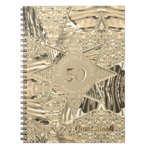 50e Anniversaire du Mariage d'or Livre d'or