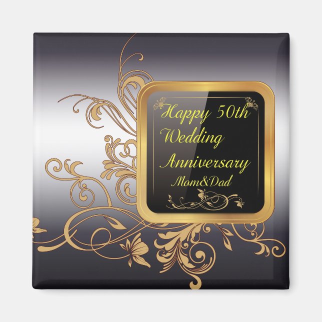 50e anniversaire du Mariage Magnet (Devant)