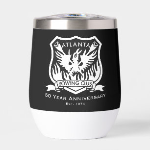 50e anniversaire Stemless Wine Tumbler 11 oz
