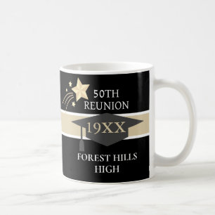 50E classe Réunion École couleurs tasse de café