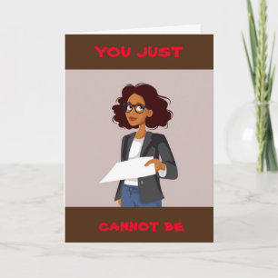 **50e HUMOUR d'anniversaire** Carte AVOCAT
