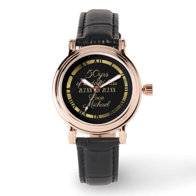 50e Montre de l'épouse du Mariage d'or (Recto)