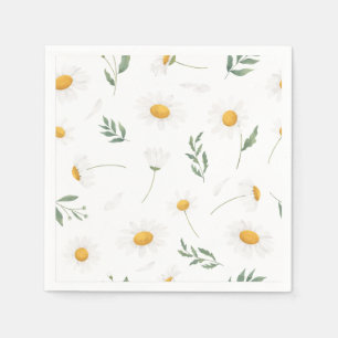 50pc - Daisy napkins
