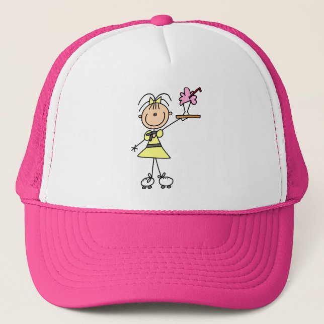 50's Drive-In Waitress T-shirts and Gifts Trucker Hat (Front)