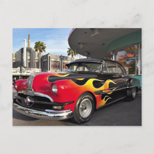 50's Hotrod! Postcard