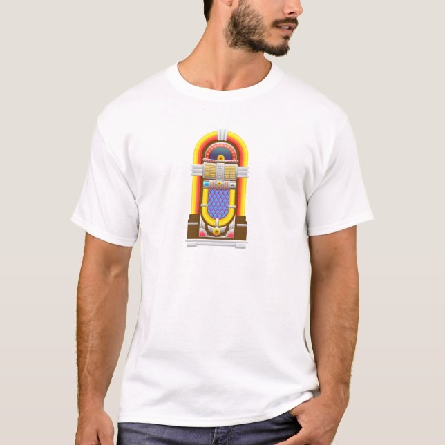 50s old fashioned jukebox T-Shirt (Front)