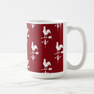 50s Rooster Weathervane Coffee Mug