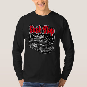 50s Sock Hop For Women Men Greaser Rockabilly Vint T-Shirt