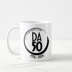 50th Anniversary 1976-2026 Mug in Black