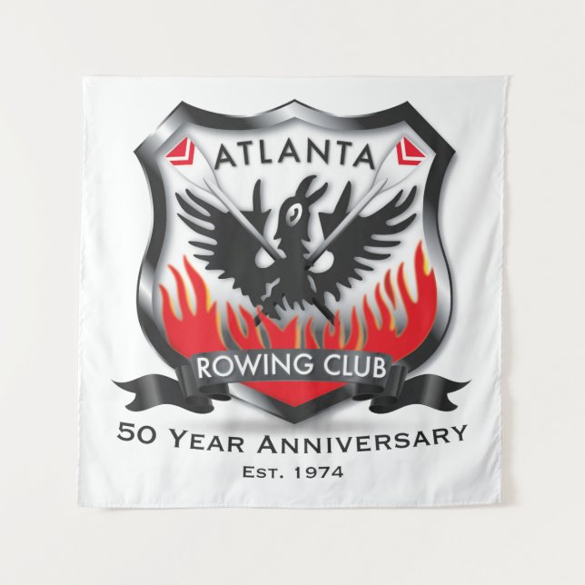 50th Anniversary 57" x 57" Tapestry (Front)