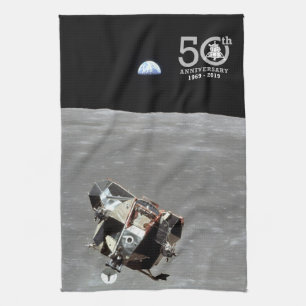 50th Anniversary, Apollo 11 Mission Moon Landing: Kitchen Towel
