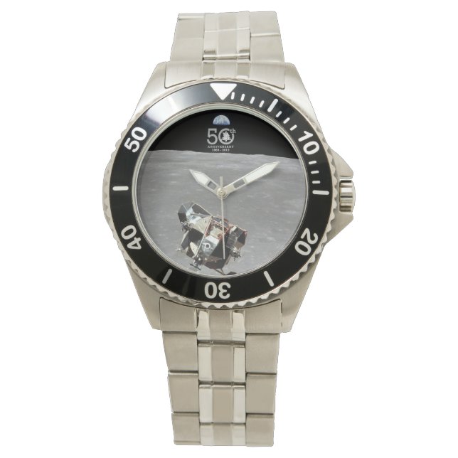 50th Anniversary, Apollo 11 Mission Moon Landing: Watch (Front)