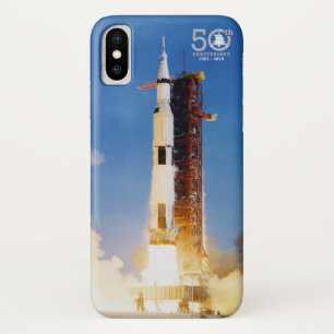50th Anniversary Apollo 11 Moon Landing, Saturn V: Case-Mate iPhone Case