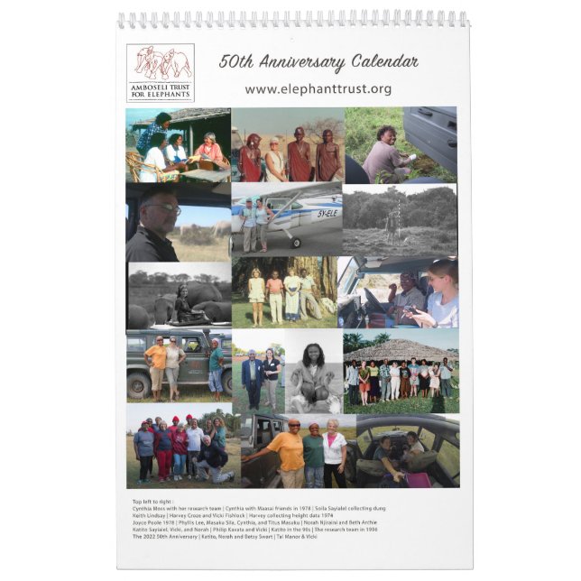 50th Anniversary Calendar (Cover)