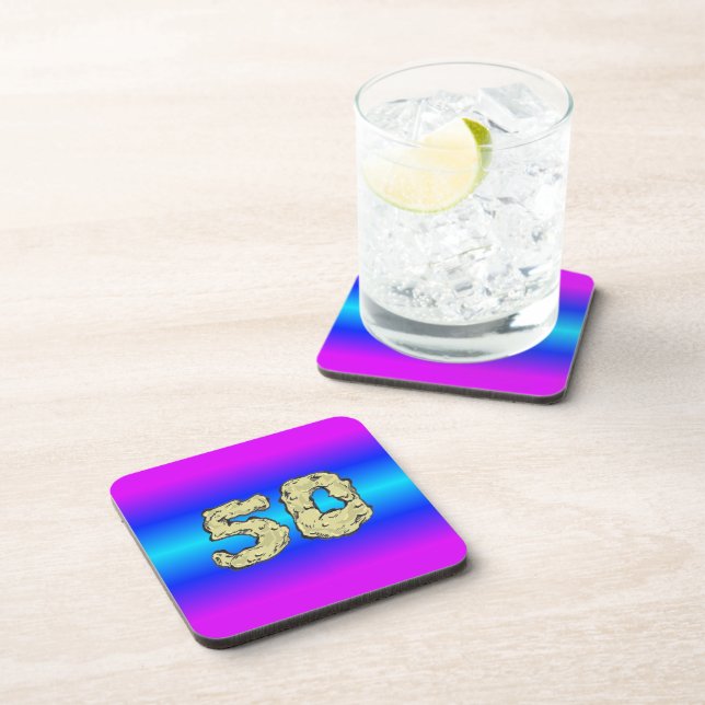 50th Anniversary Celebration Coasters (Right Side)