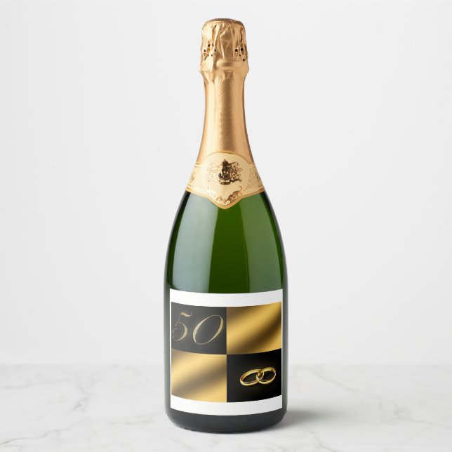 50th, anniversary, Food and Beverage Label Set (Front)