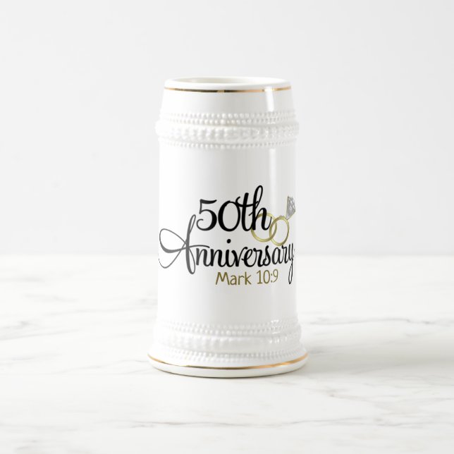 50th Anniversary Gift Mug (Center)