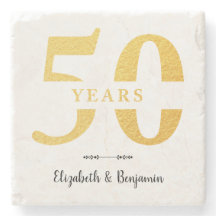 50th Anniversary Golden Wedding Gift Personalized