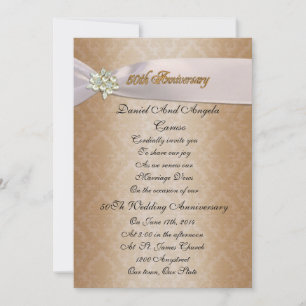 50th Anniversary Invitation