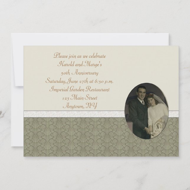 50th Anniversary Invitation (Front)