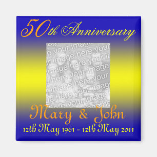 50th Anniversary magnet