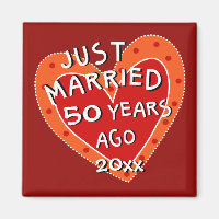 50th Anniversary or Any Yr Whimsical Heart Gift