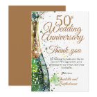 50th Anniversary Party Bubbly Bottle