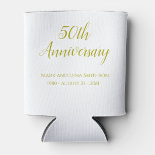 50th Anniversary Party Can Cooler