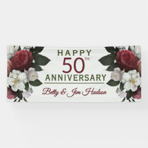 50th Anniversary Party - Hanging Banner