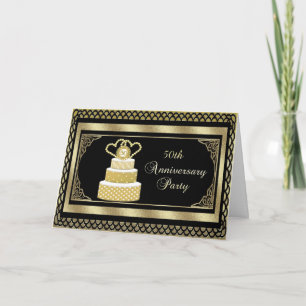 50th Anniversary Party Invitation