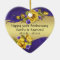 50th Anniversary Photo Yellow Roses Purple Pansies