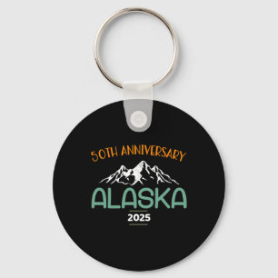 50th Anniversary Wedding Alaska Cruise 2026 Matchi Keychain