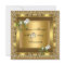 50th Anniversary Wedding Gold Elegant