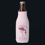 50th Birthday 50 and Fabulous Flamingo Custom Bottle Cooler<br><div class="desc">Cute personalized 50th birthday party flamingo gag bottle cooler. Add your name and message by clicking on the "Personalize" button to create a unique party swag for your celebration. Makes a perfect keepsake for guests to remember this special milestone.</div>